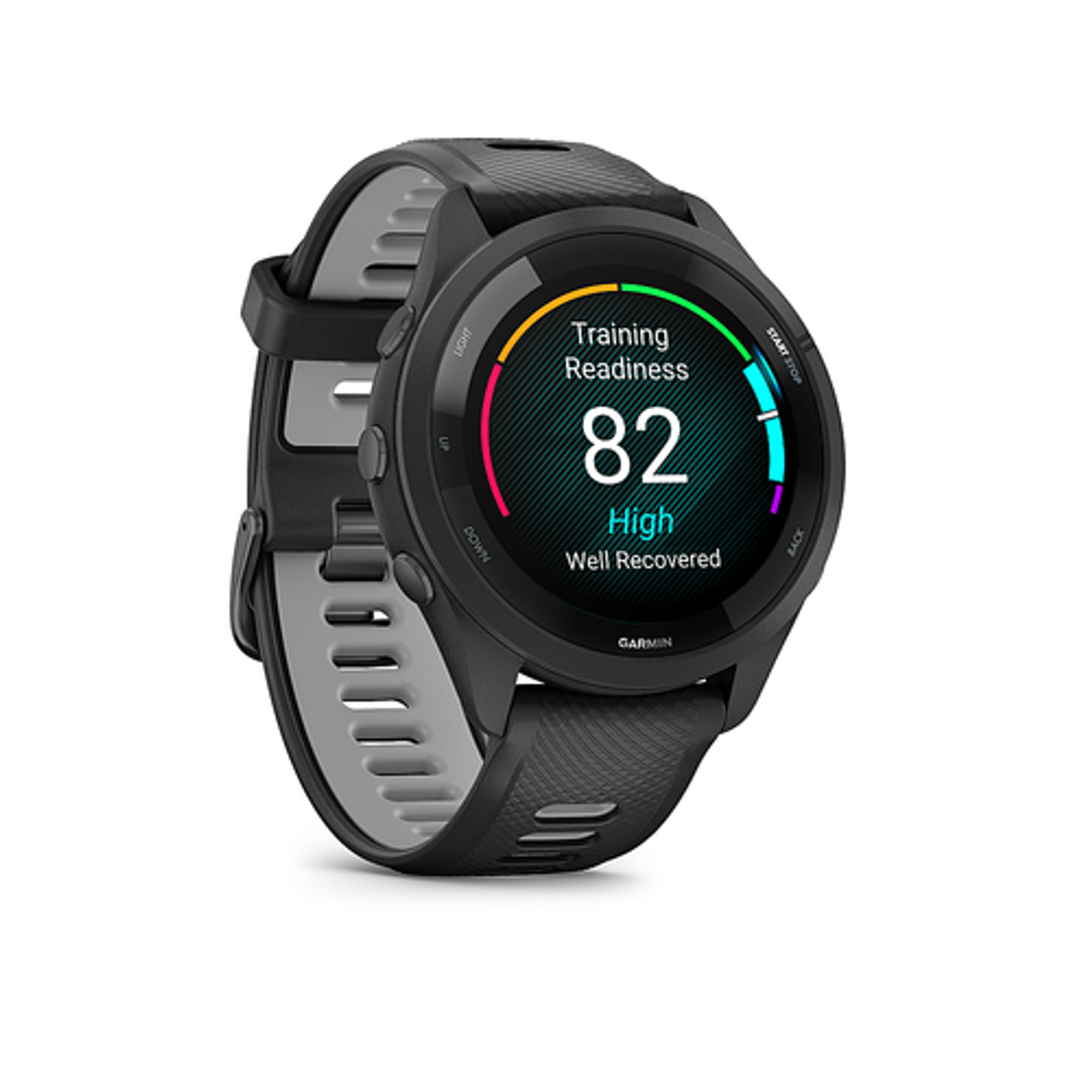 Garmin - Forerunner 265 GPS Smartwatch 46 mm Fiber-reinforced polymer - Black