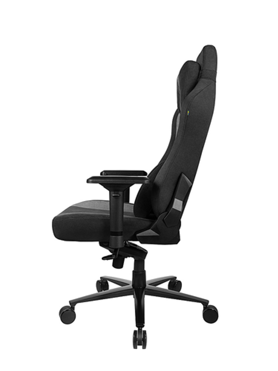 Arozzi - Vernazza Series Top-Tier Premium Supersoft Upholstery Fabric Office/Gaming Chair - Black