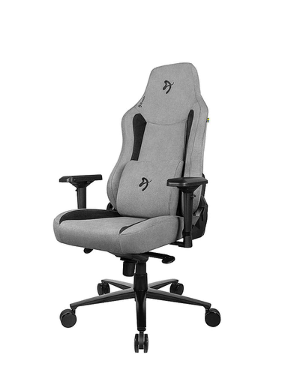 Arozzi - Vernazza Series Top-Tier Premium Supersoft Upholstery Fabric Office/Gaming Chair - Anthracite