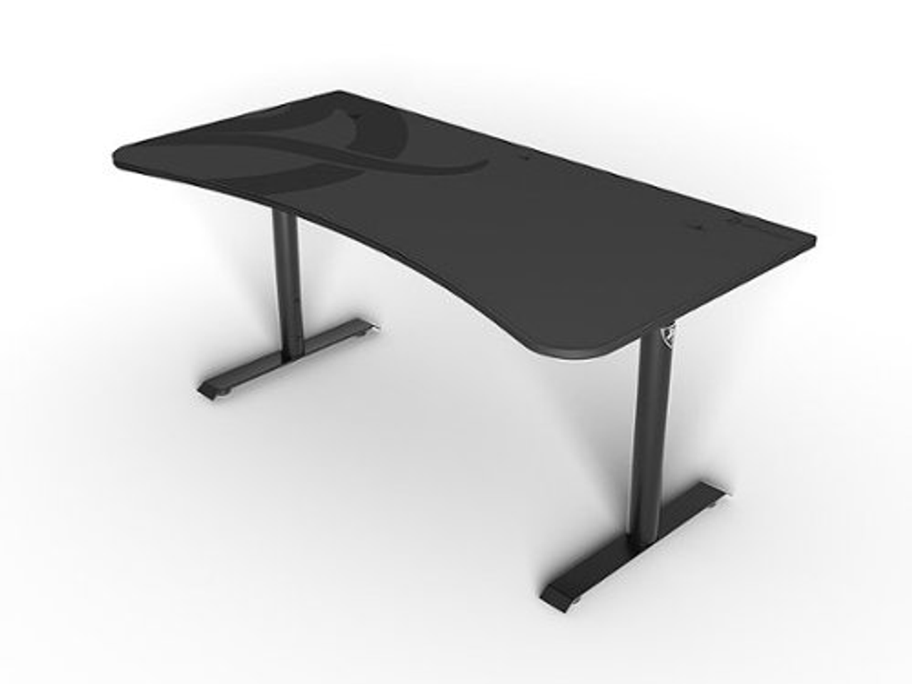 Arozzi - Arena Ultrawide Curved Gaming Desk - Dark Grey