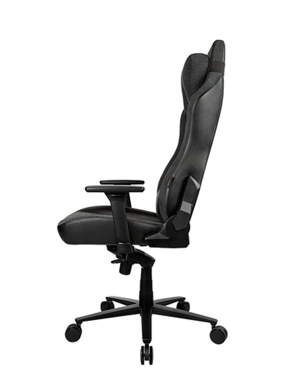 Arozzi - Vernazza Vento Signature Upholstery Soft Fabric Ergonomic Computer Gaming/Office Chair - Dark Gray