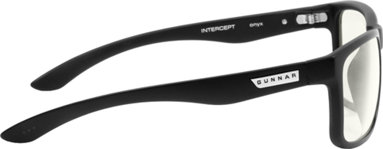 GUNNAR Blue Light Gaming & Computer Glasses - Intercept - Onyx