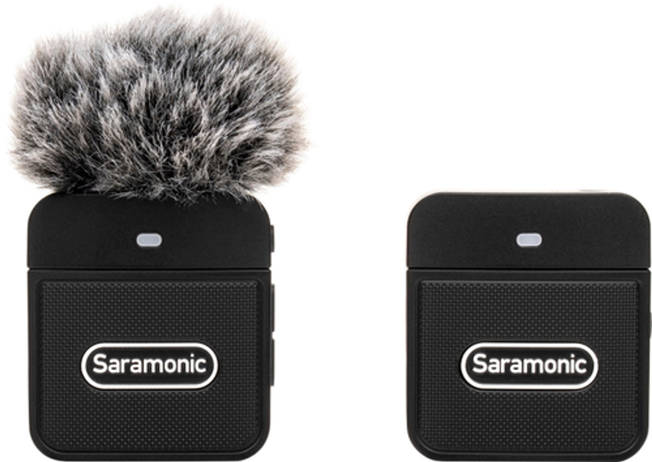 Saramonic - Blink 100 B1 Ultra-Portable Clip-On Wireless Microphone System for Cameras & Mobile Devices