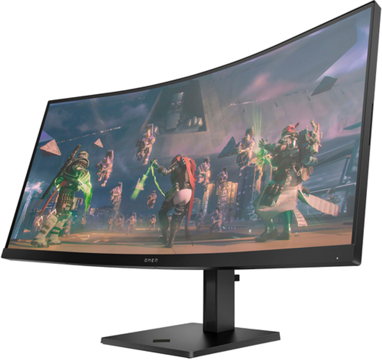 HP OMEN - 34c QHD Curved 165Hz FreeSync Gaming Monitor (DisplayPort, HDMI, Audio Jack)