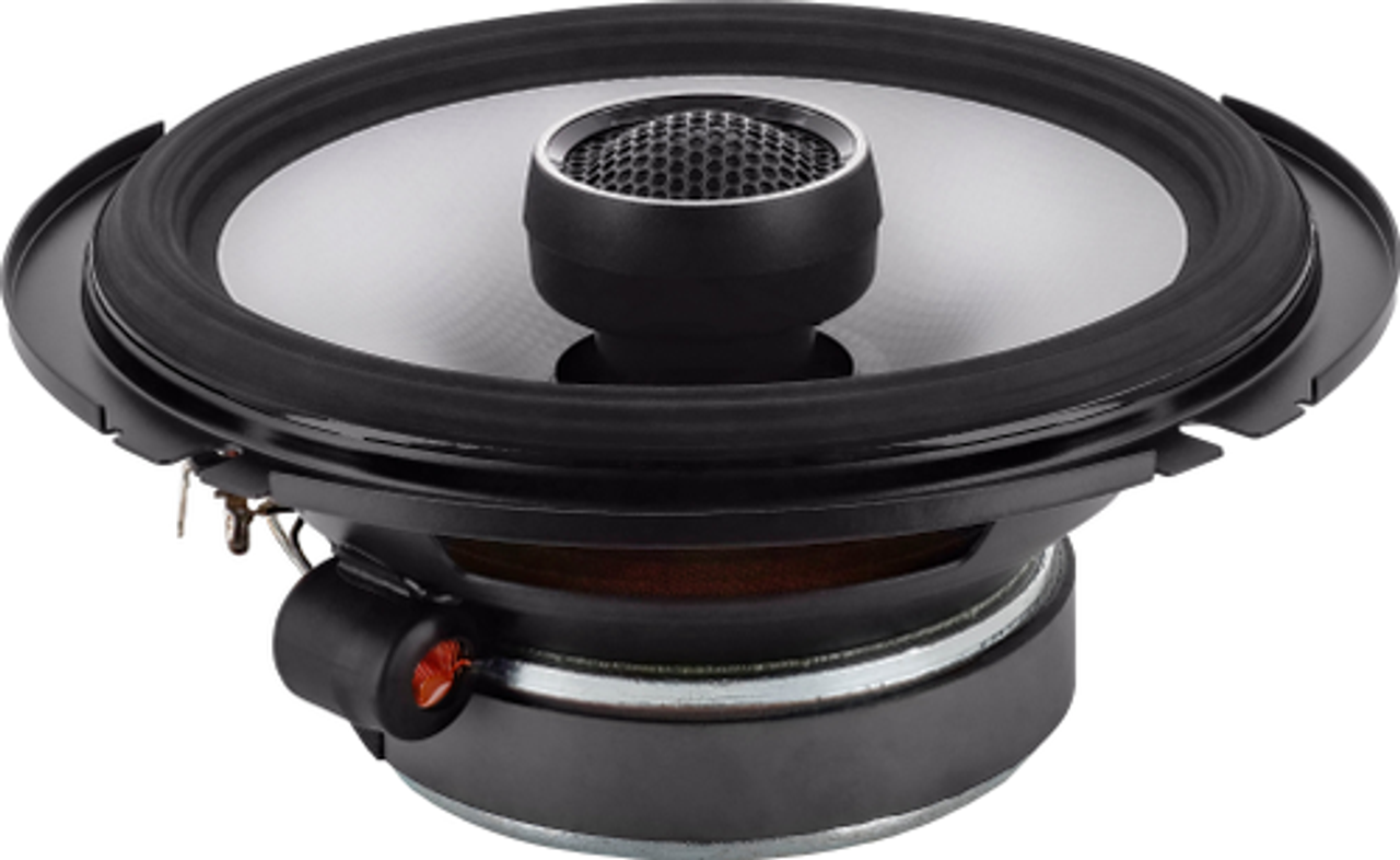 Alpine - S-Series 6.5" Hi-Resolution Coaxial Car Speakers with Glass Fiber Reinforced Cone (Pair) - Black