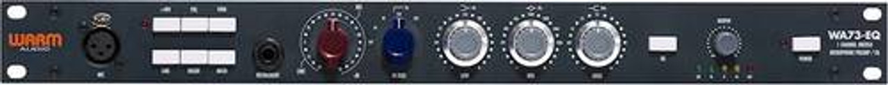 Warm Audio - Single-Channel British Microphone Preamplifier with Equalizer - Black