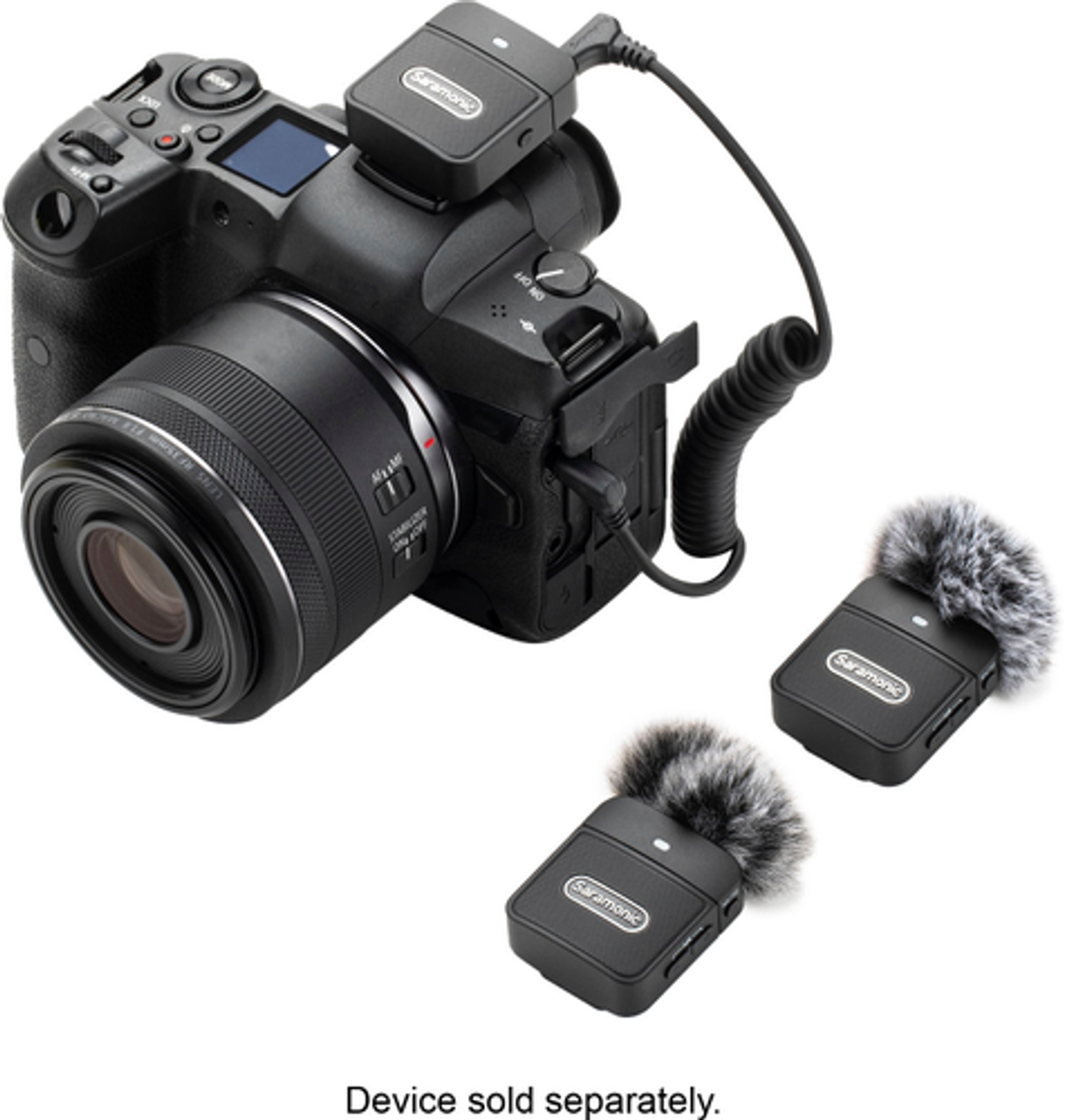 Saramonic - Blink 100 B2 Ultra-Portable 2-Person Clip-On Wireless Microphone System for Cameras & Mobile Devices