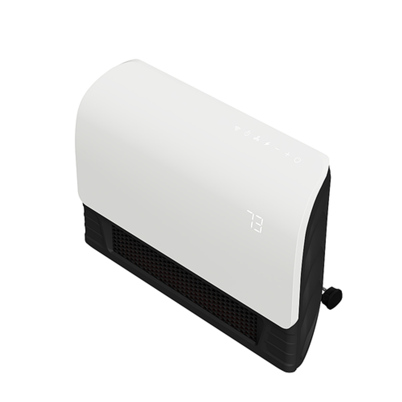 EnergyWise - Sedona 1,500-Watt Smart Electric Infrared Wall-Mounted Heater - White