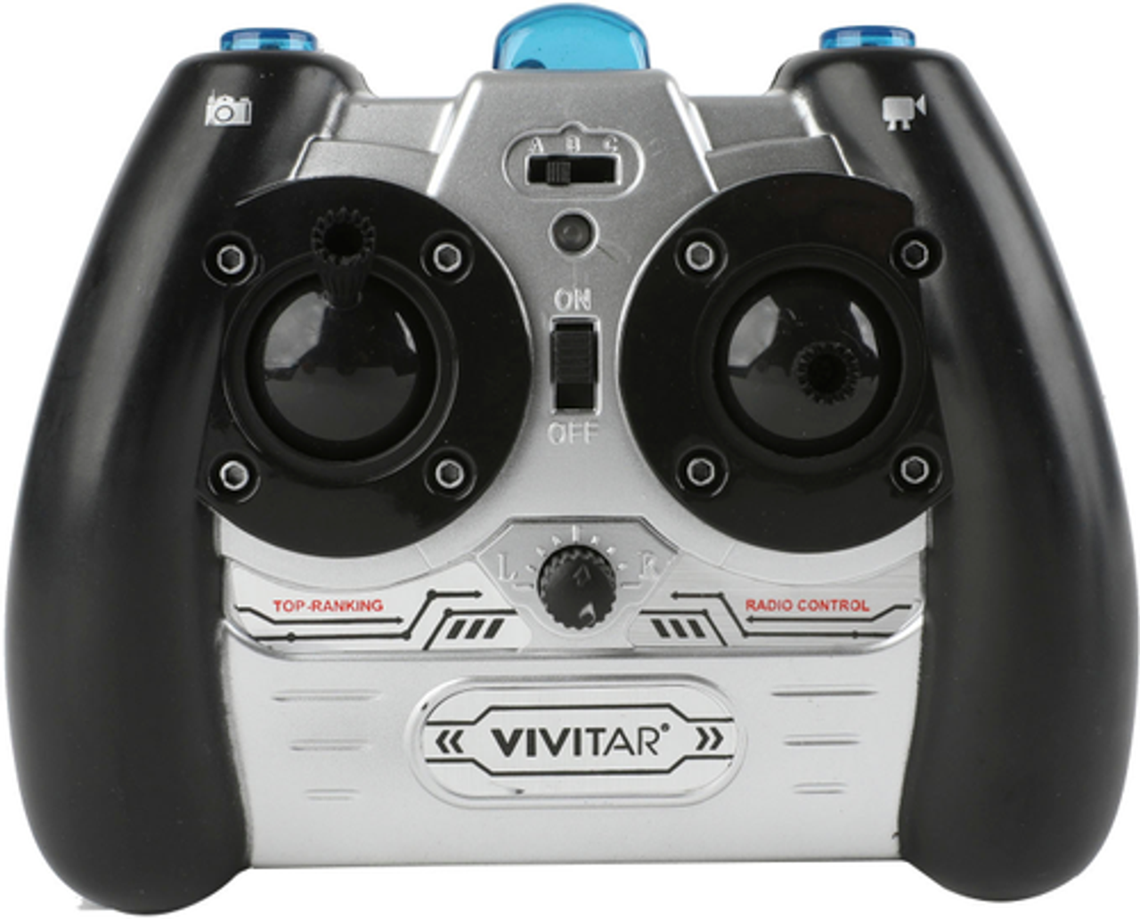 Vivitar - Chopter Cam Helicopter with Video Camera - BLUE/RED