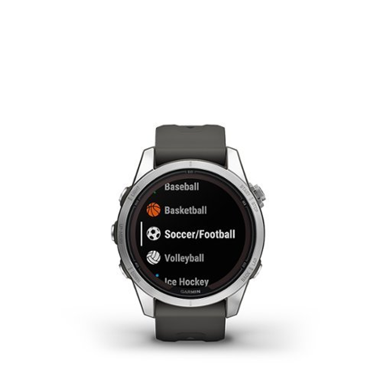 Garmin - fenix 7S Pro Solar GPS Smartwatch 42 mm Fiber-reinforced polymer - Silver