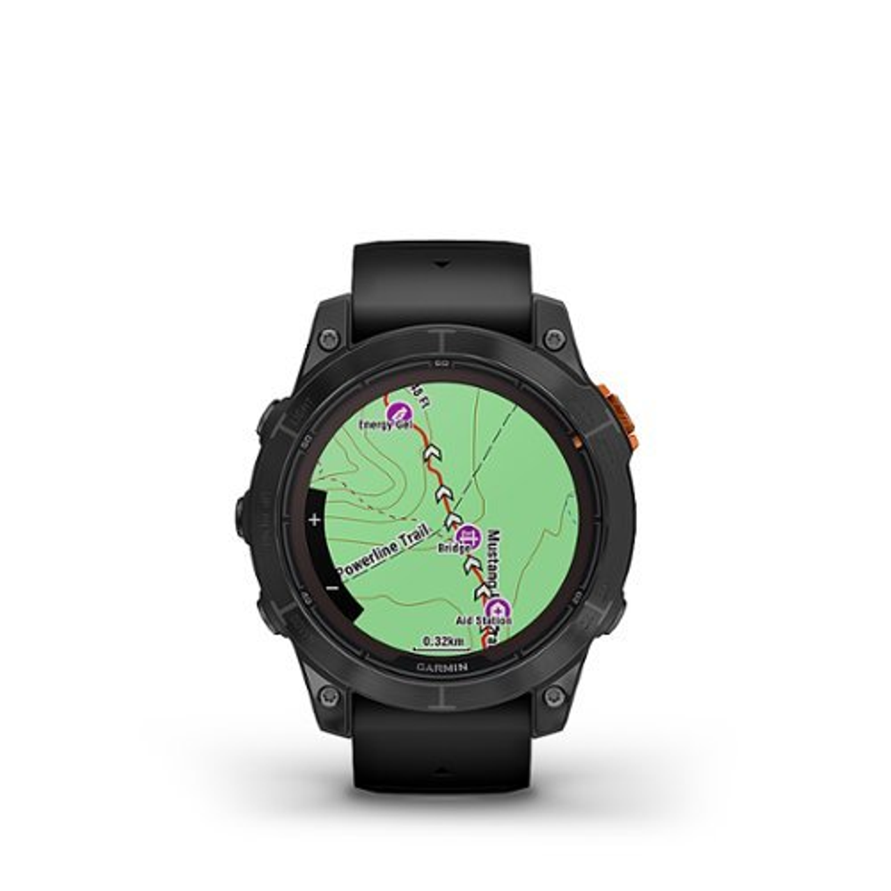 Garmin - fenix 7 Pro Solar GPS Smartwatch 47 mm Fiber-reinforced polymer - Slate Gray