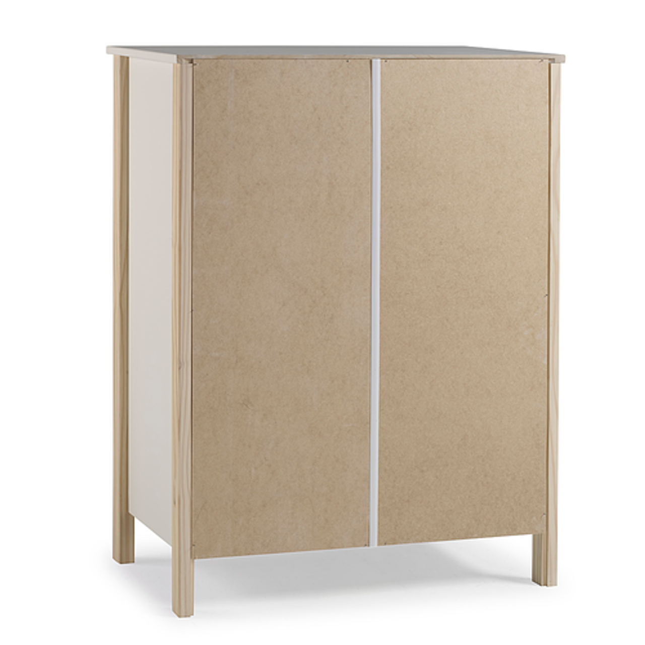 Linon Home Décor - Kessler Bookcase - White and Natural