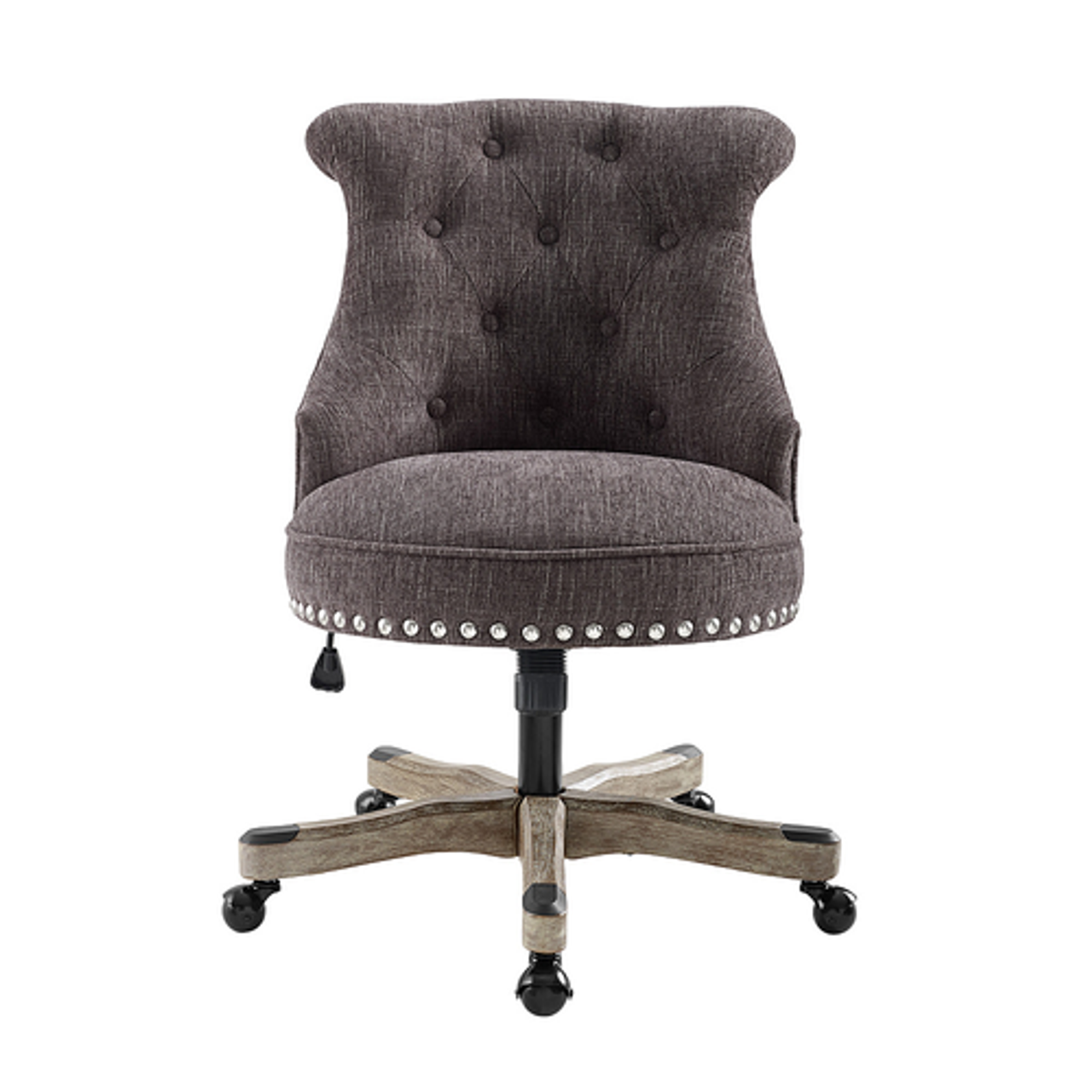 Linon Home Décor - Scotmar Office Chair - Charcoal Gray