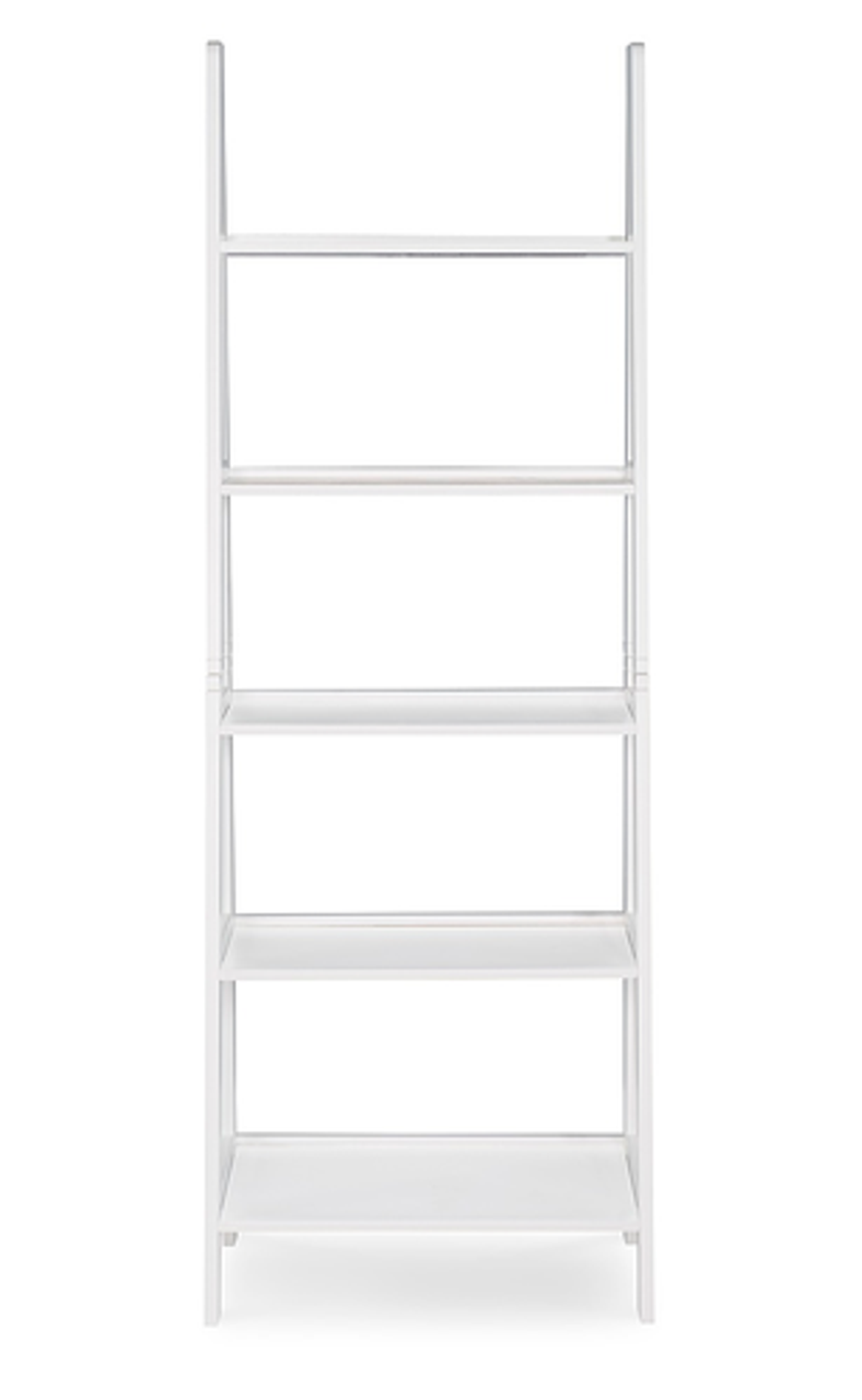 Linon Home Décor - Radford Ladder Bookshelf - White