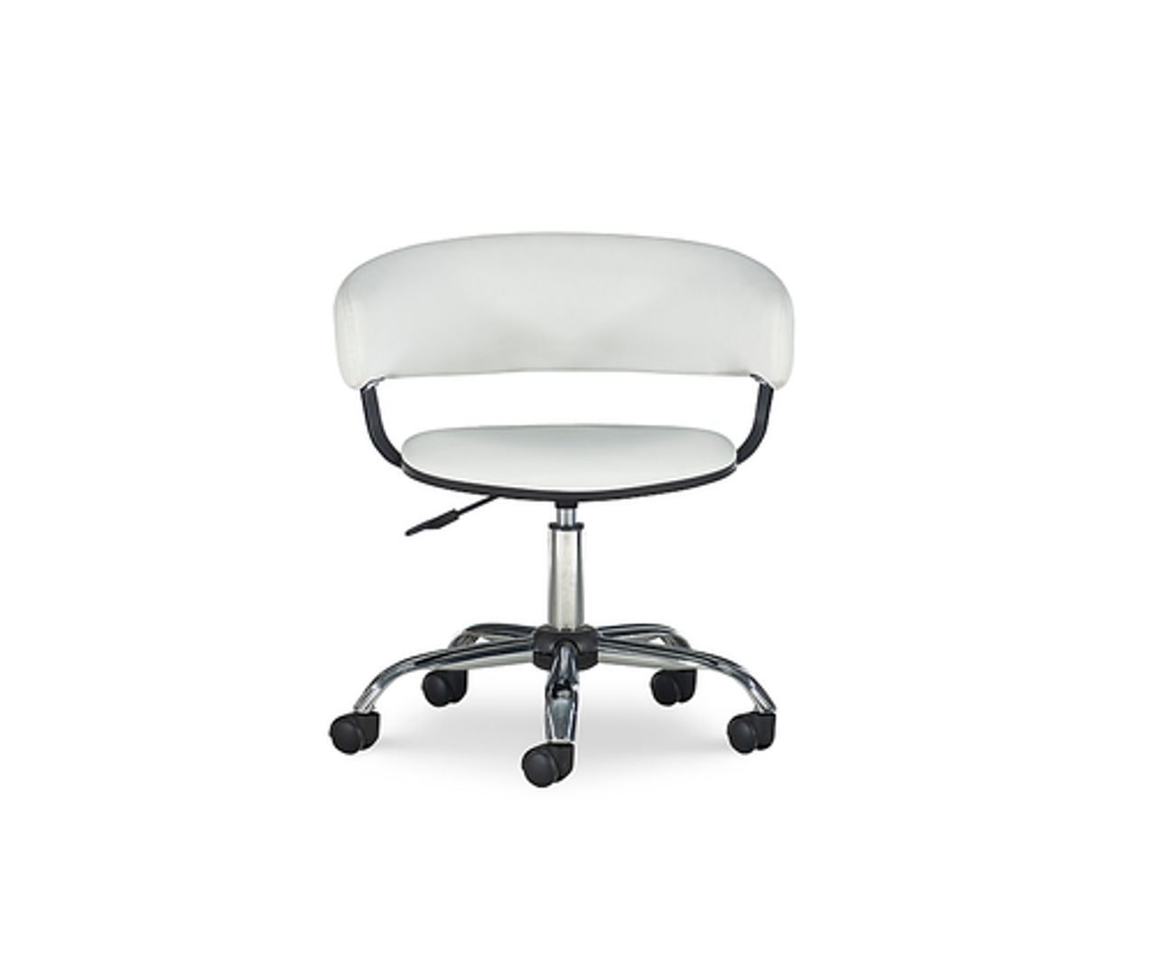 Linon Home Décor - Simken Gas Lift Desk Chair - White