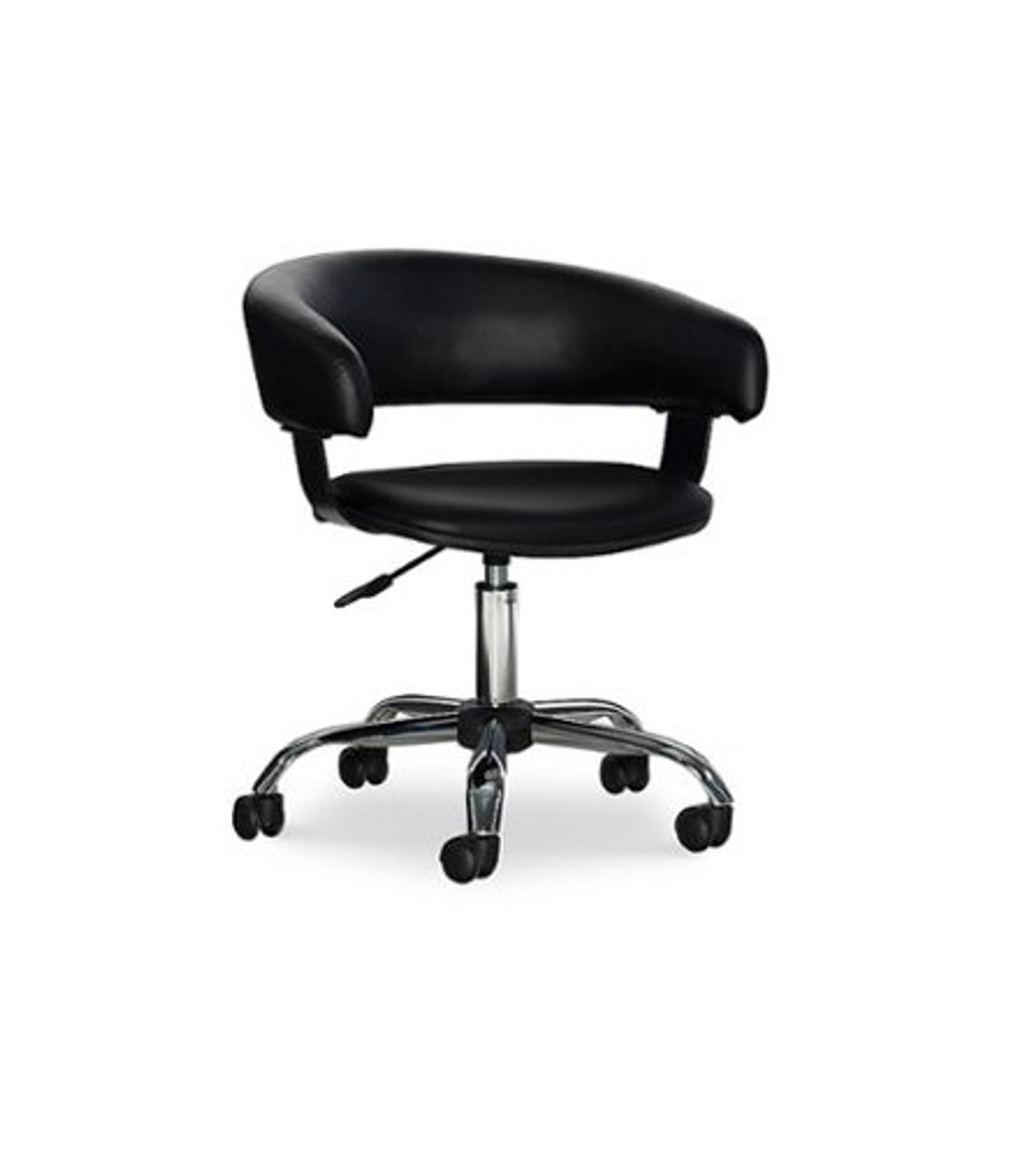 Linon Home Décor - Simken Gas Lift Desk Chair - Black