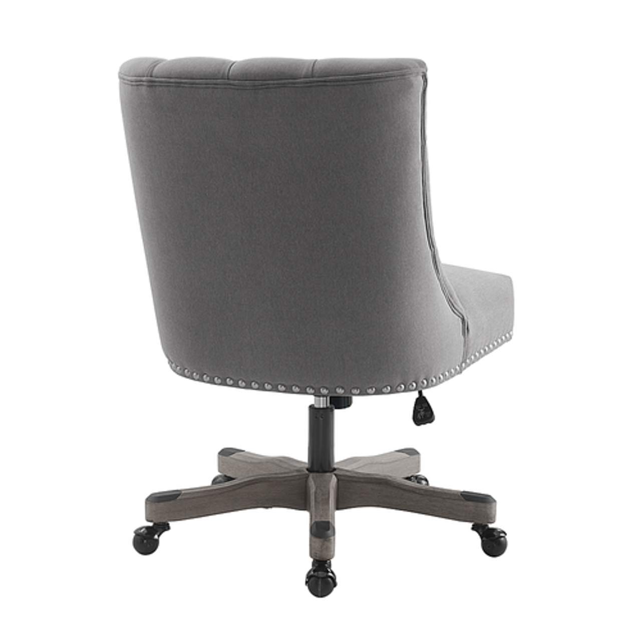 Linon Home Décor - Ellas Office Chair, Gray - Slate Gray