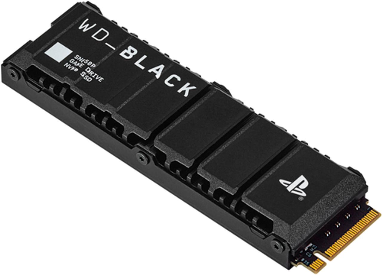 WD - BLACK SN850P 4TB Internal SSD PCIe Gen 4 x4 Officially Licensed for PS5 with Heatsink
