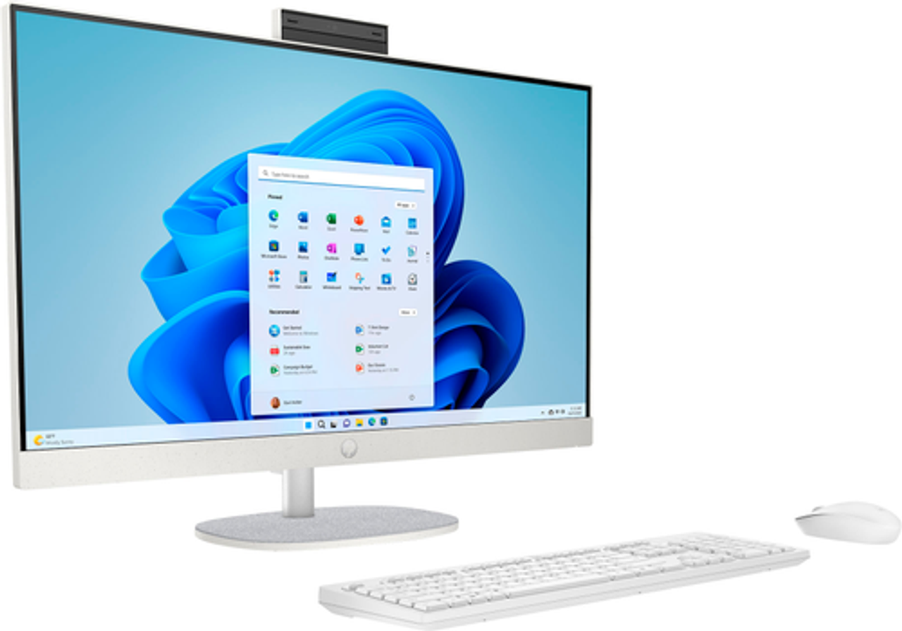 HP - 27" Full HD Touch-Screen All-in-One - Intel Core i5 - 8GB Memory - 512GB SSD - Shell White