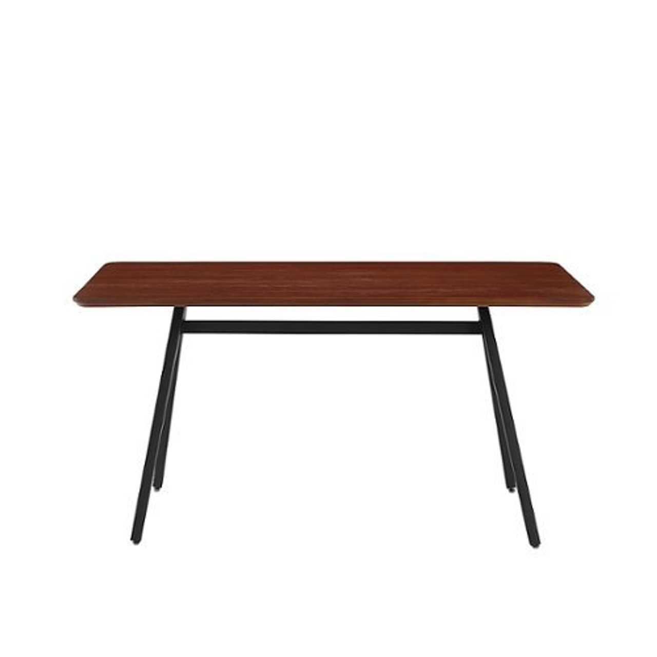 Walker Edison - Modern Dining Table - Dark Walnut