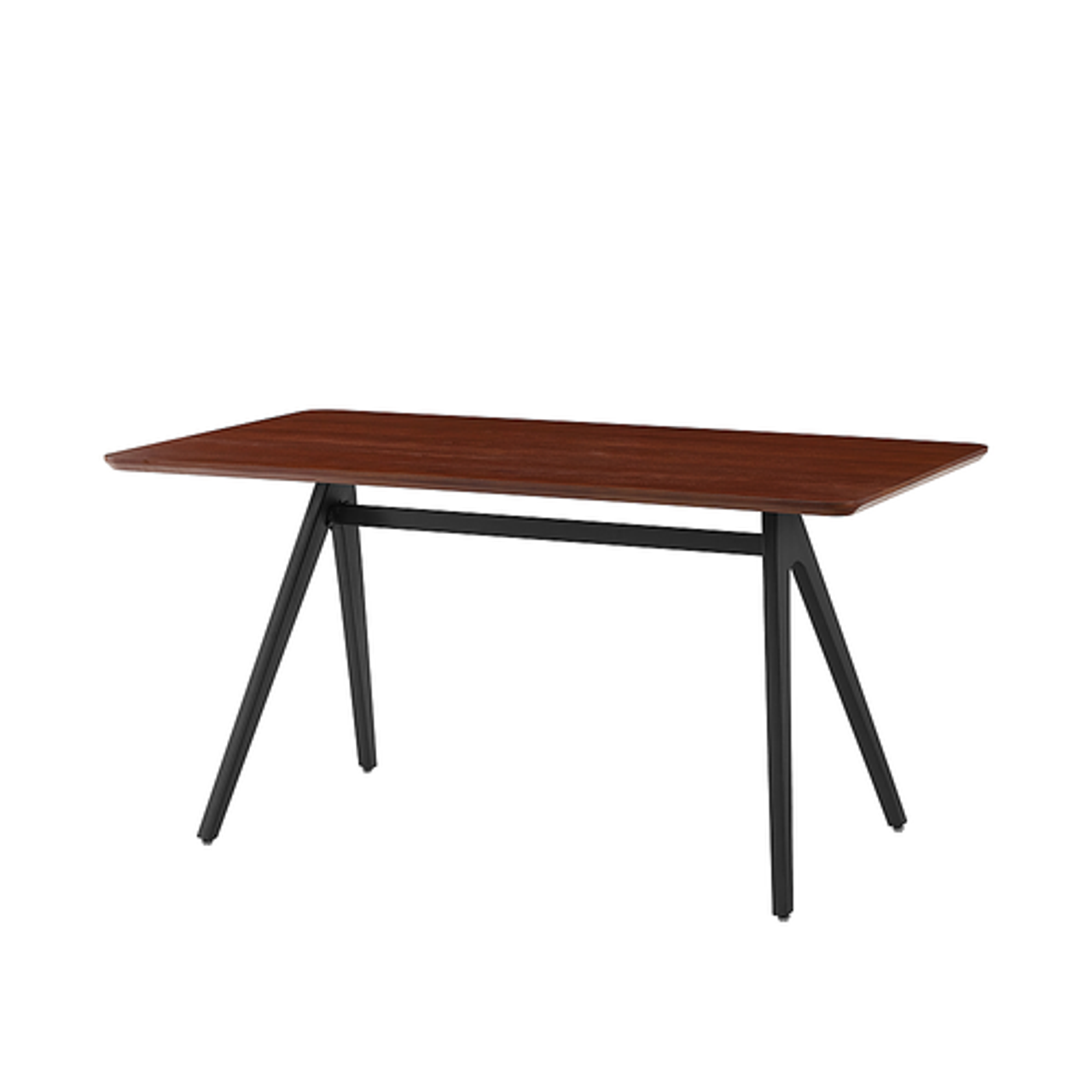 Walker Edison - Modern Dining Table - Dark Walnut