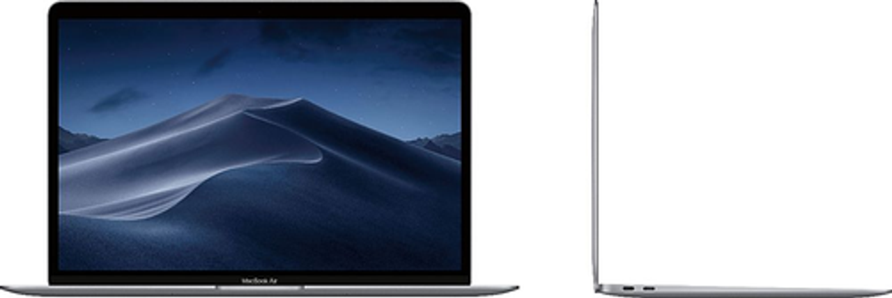Apple MacBook Air 13.3" Certified Refurbished - Touch ID - Intel Core i5 with 8GB Memory - 256GB SSD (2019) - Space Gray