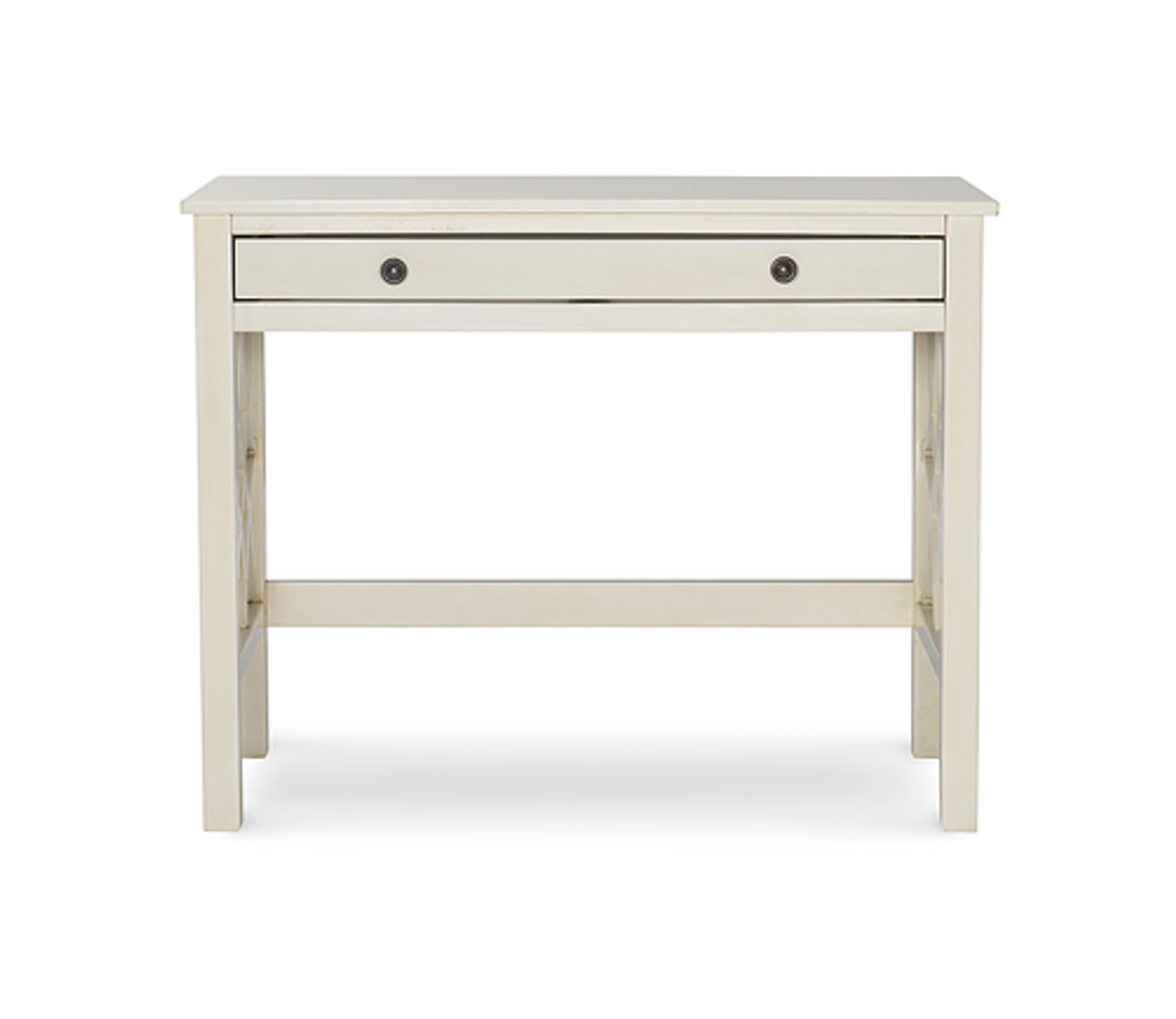 Linon Home Décor - Whithorn Writing Desk With Drawer - Antique White