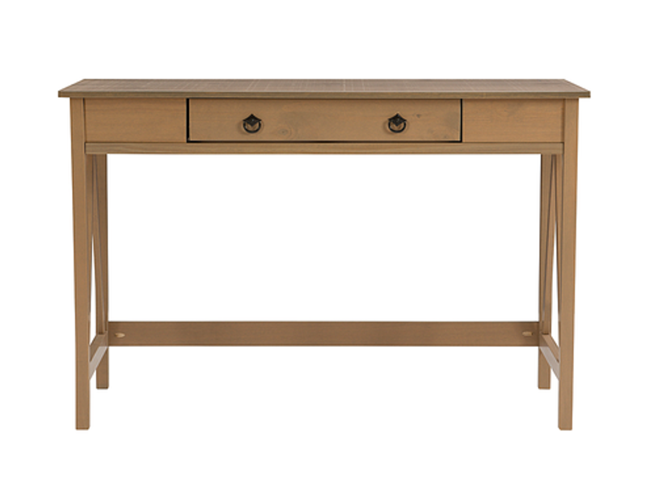 Linon Home Décor - Tressa Solid Wood Desk With Drawer - Driftwood