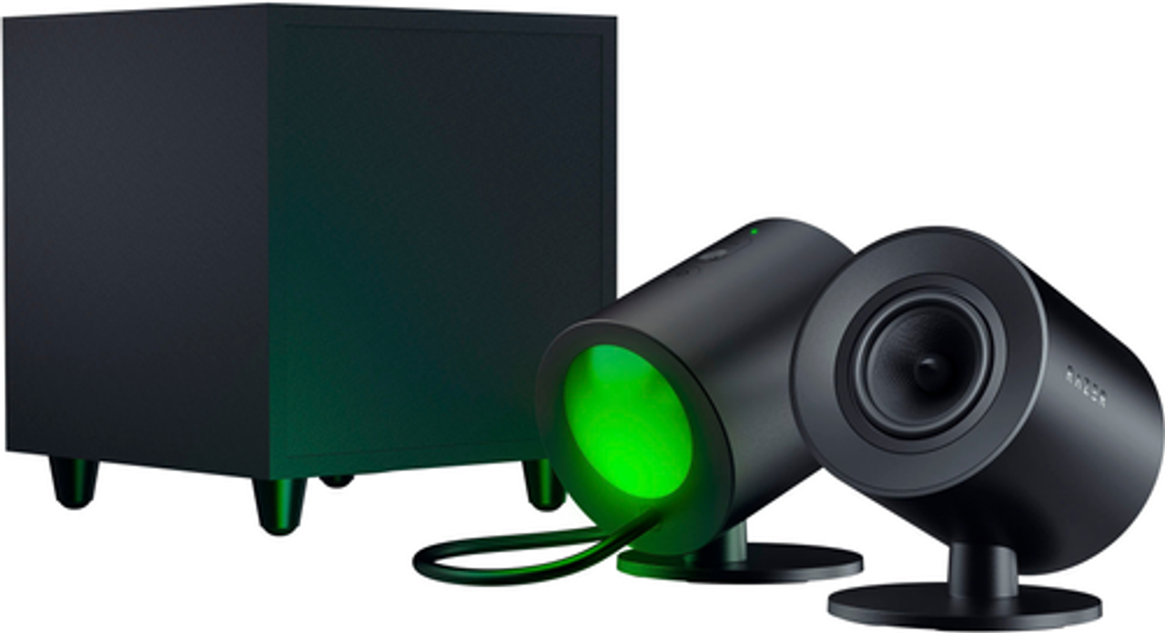 RAZER NOMMO V2 Full-Range 2.1 PC Gaming Speakers with Wired Subwoofer