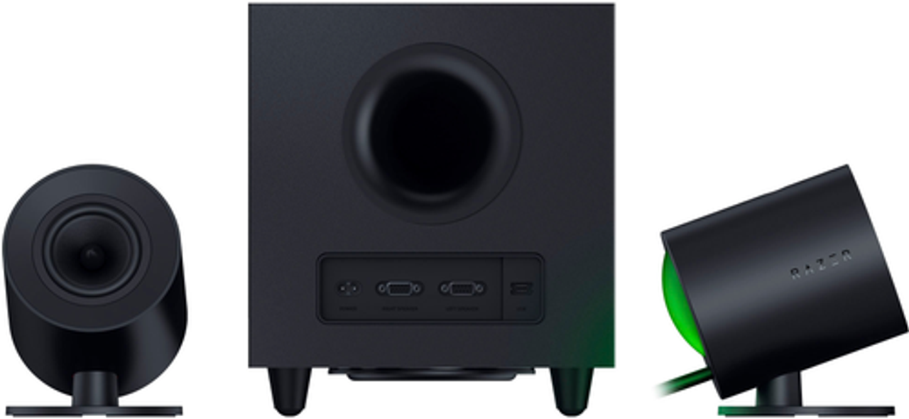 RAZER NOMMO V2 Full-Range 2.1 PC Gaming Speakers with Wired Subwoofer