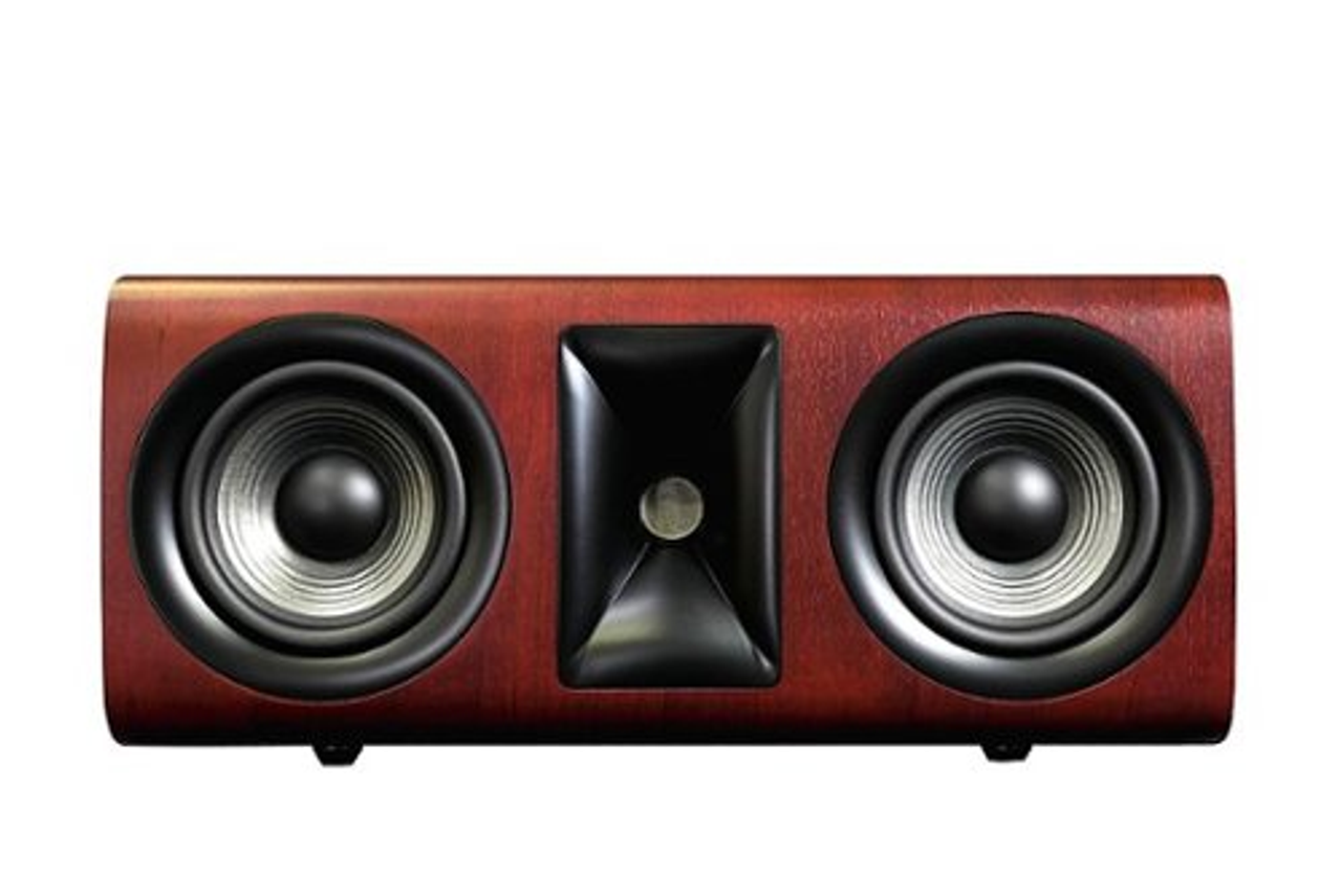 JBL - Studio 625C Dual 5.25", 2.5-way compression driver Center Channel Loudspeaker, Wood (Each) - Wood