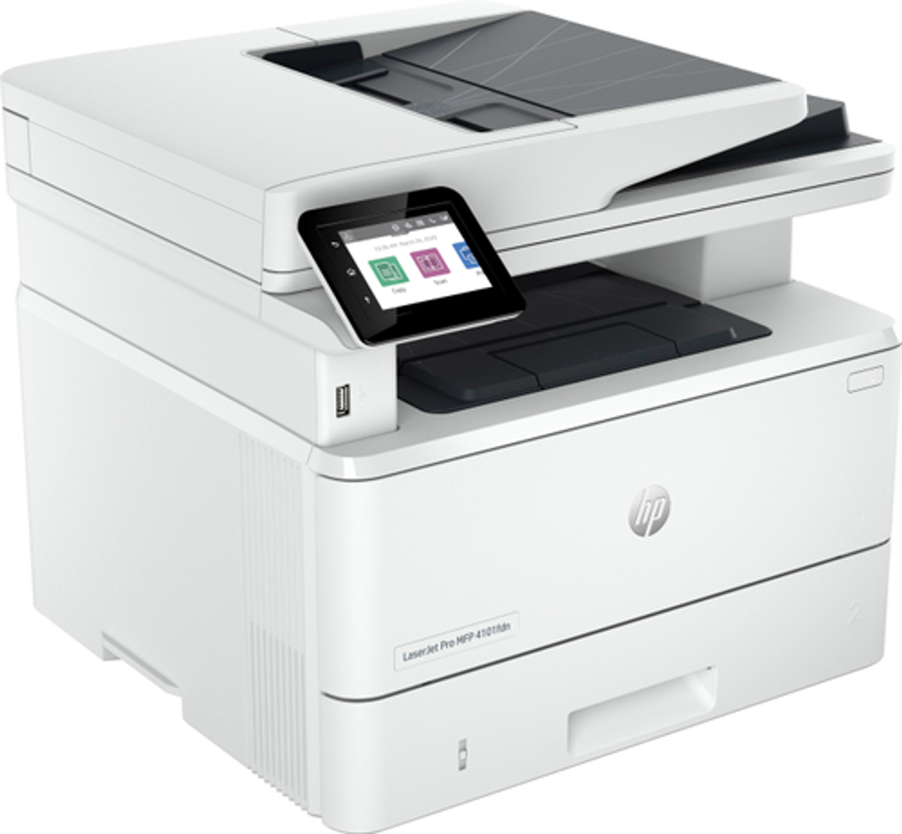 HP - LaserJet Pro MFP 4101fdn Black-and-White All-in-One Laser Printer