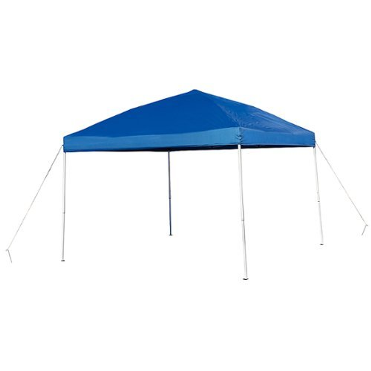 Flash Furniture - Harris 10'x10' Blue Weather Resistant Easy Up Event Straight Leg Instant Canopy Tent - Blue