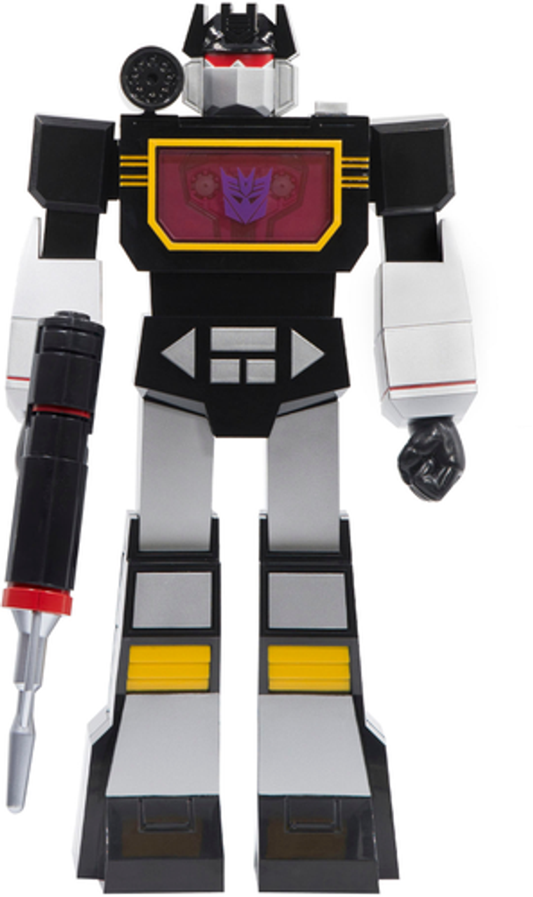 Super7 - Super Cyborg 11 in Plastic Transformers Action Figure - Soundwave Soundblaster