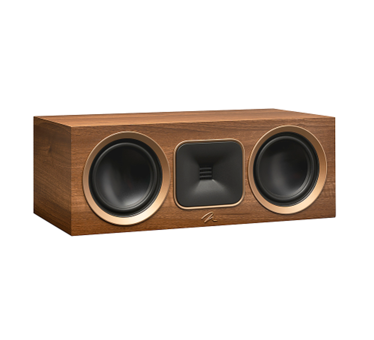 MartinLogan - Motion Foundation Series 2.5-Way Center Channel Speaker with Dual 5.5” Midbass Drivers (Each) - Walnut