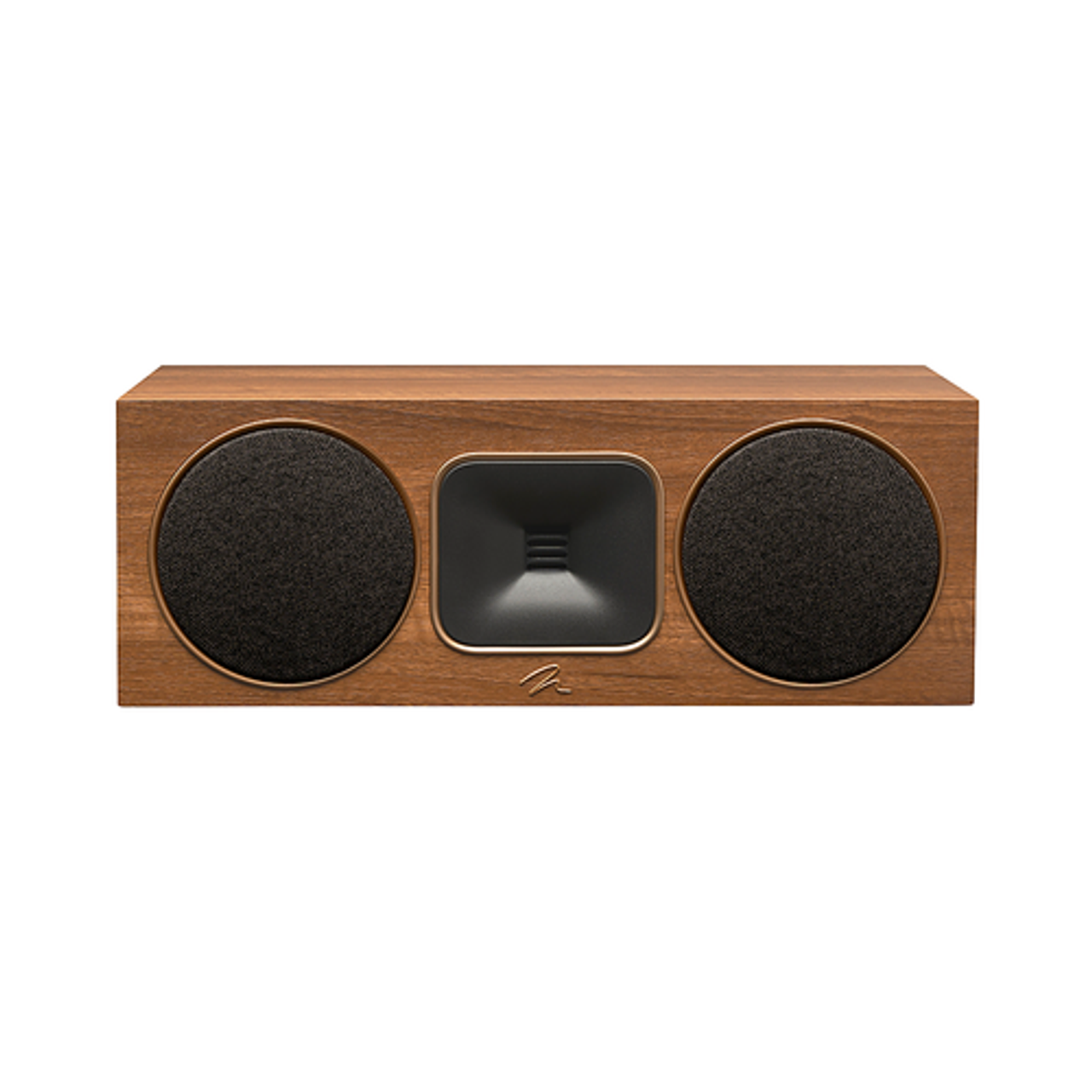 MartinLogan - Motion Foundation Series 2.5-Way Center Channel Speaker with Dual 5.5” Midbass Drivers (Each) - Walnut