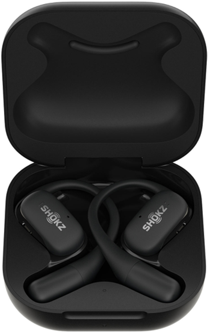 Shokz OpenFit Headphones, Black - Black