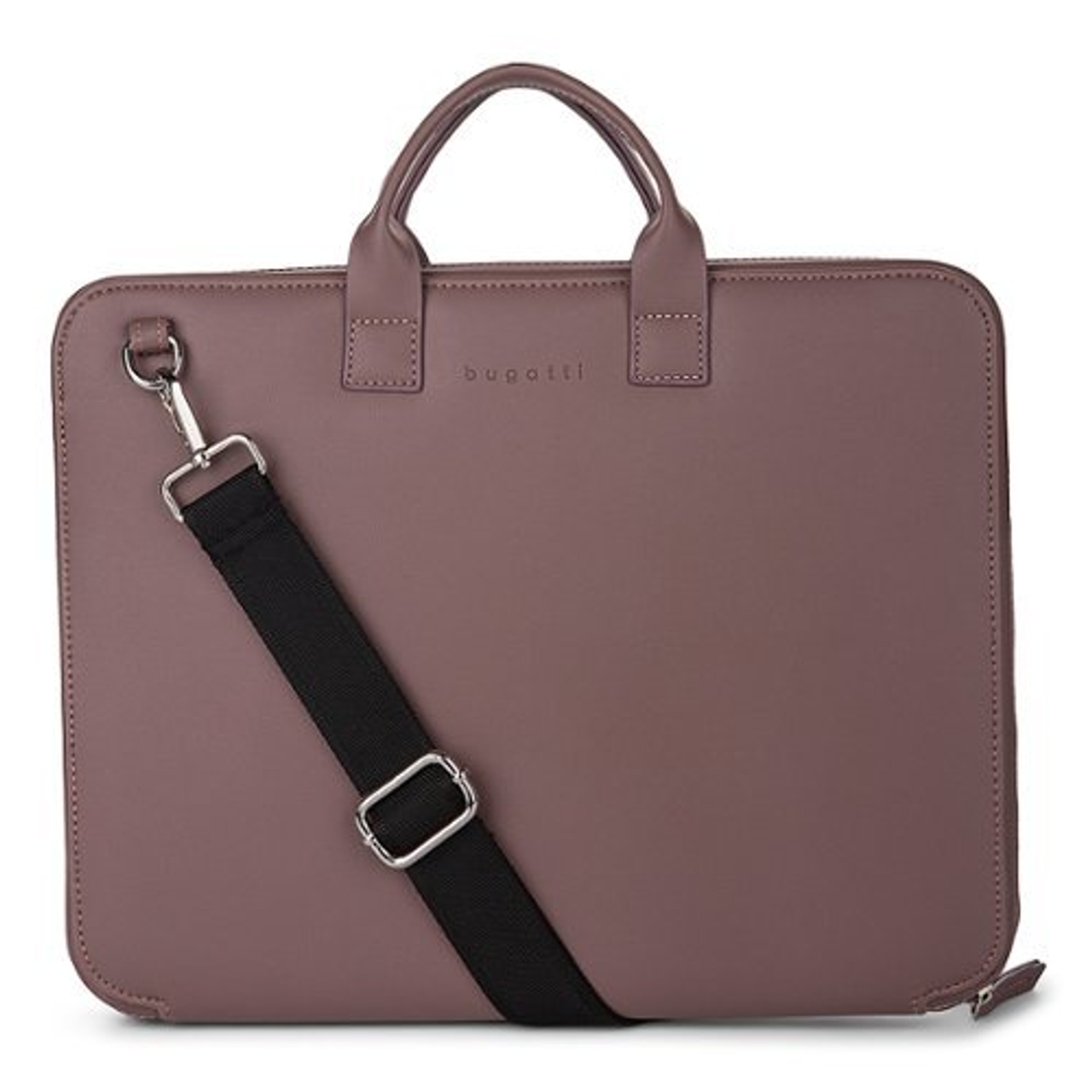 Bugatti Pure Collection - Writing Case with detachable strap - Vegan leather - Pink