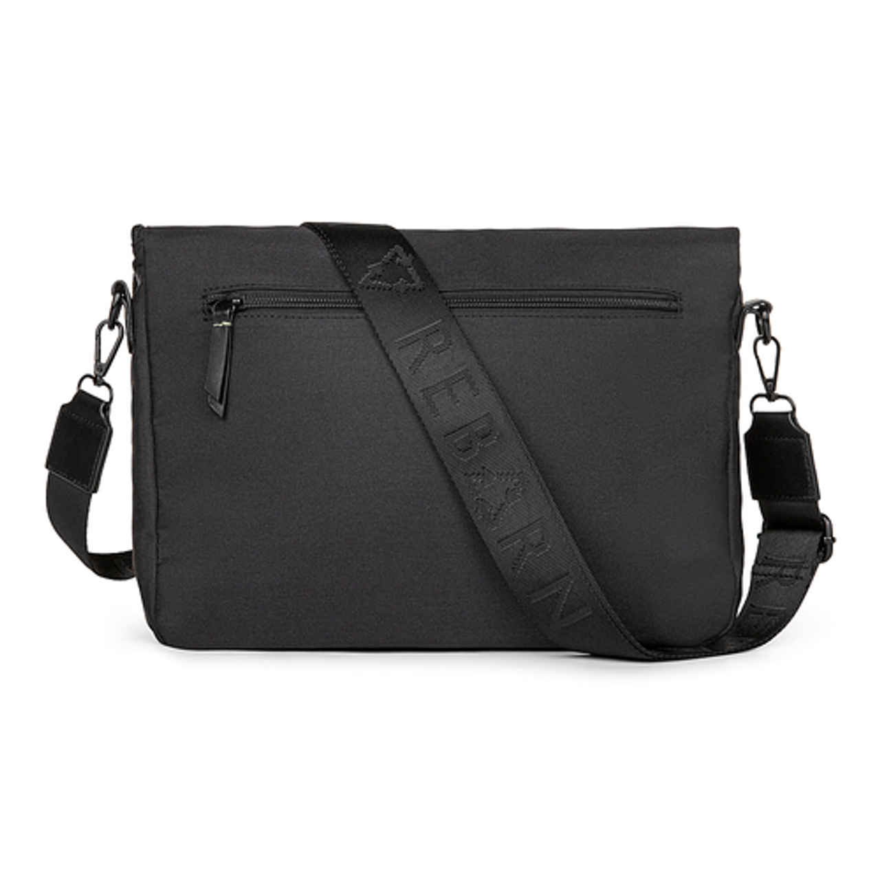 BUGATTI - Reborn Collection - Convertible Crossbody to a Waist Bag- RPET Polyester - Black