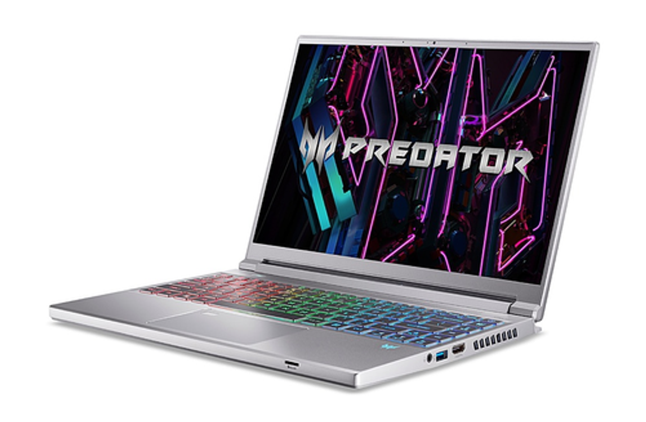 Acer - Predator Triton 14 Gaming Laptop - 14" WUXGA 165Hz IPS – Intel 13th Gen i7 – GeForce RTX 4050 - 16GB LPDDR5 – 512GB SSD - Sparkly Silver