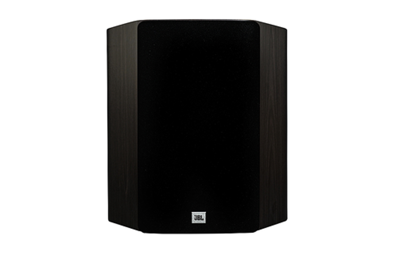 JBL - Studio 610  5.25", 2-way compression driver, on wall loudspeaker, Dark Wood (Pair) - Dark Wood