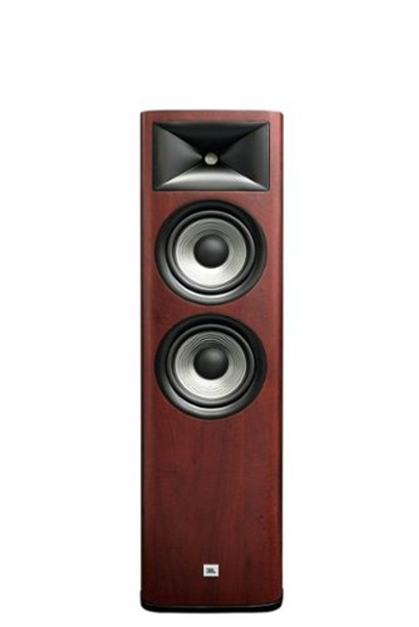 JBL - Studio 690 Dual 8", 2.5-way compression driver floor standing loudspeaker, Wood (Each) - Wood