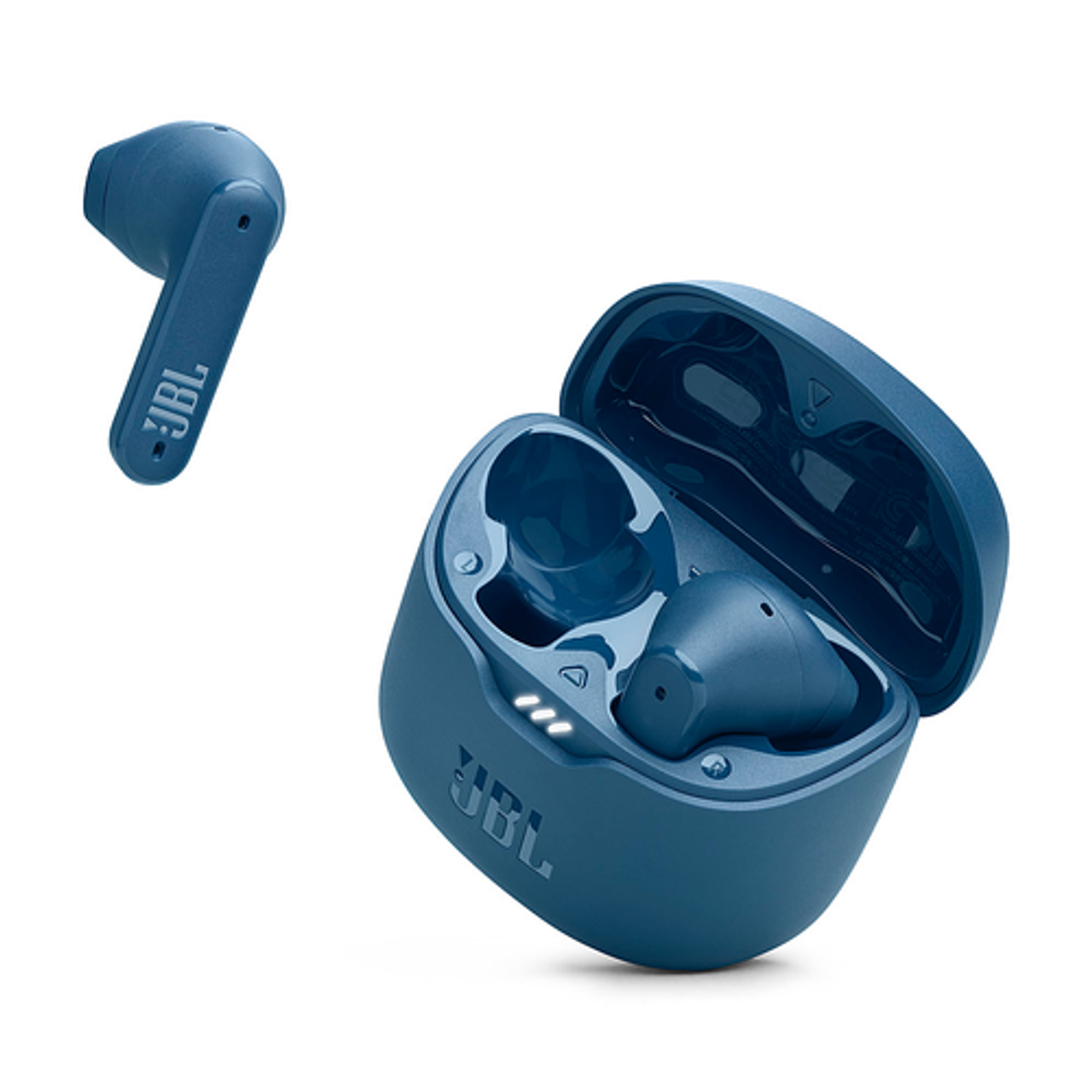 JBL - Tune Flex True Wireless Noise Cancelling Earbuds - Blue