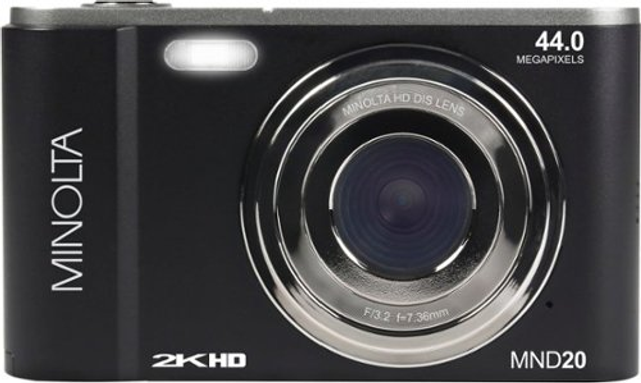 Konica Minolta - MND20 44.0 Megapixel 2.7K Video  Digital Camera - Black