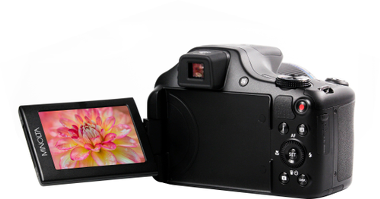 Konica Minolta - ProShot MN67Z 20.0 Megapixel Digital Camera - Black