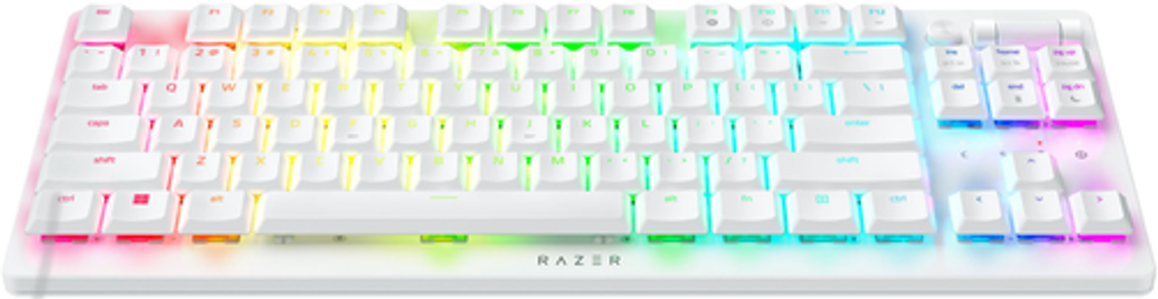 Razer - DeathStalker V2 Pro TKL Wireless Optical Linear Switch Gaming Keyboard with Low-Profile Design - Black