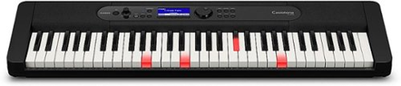 Casio LKS450 61 Key Keyboard with Lighted Keys - Black