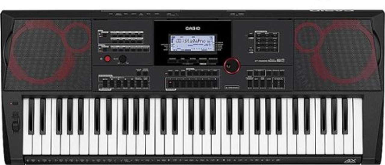 Casio CTX5000 Portable Keyboard with 61 Keys - Black
