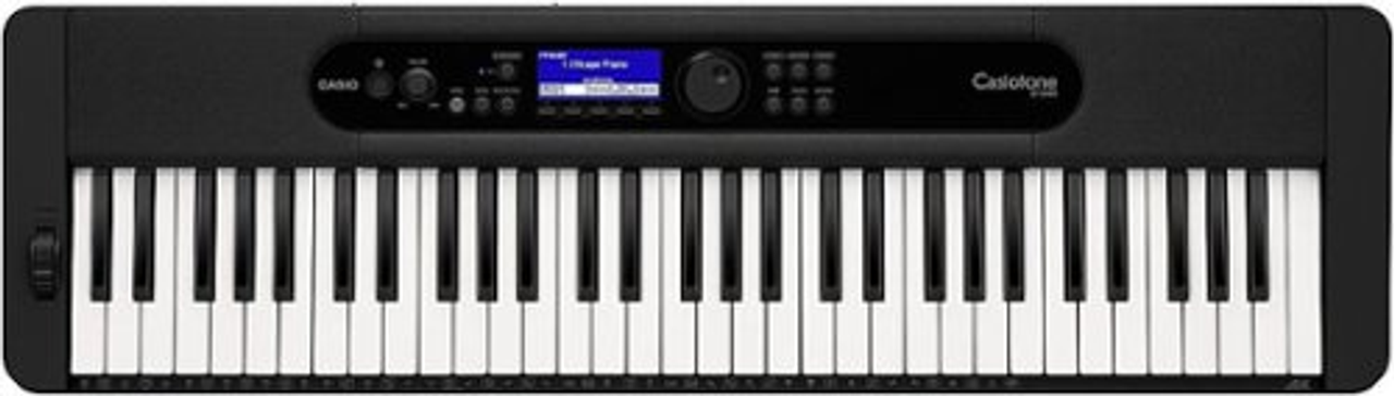 Casio CTS400 Portable Keyboard with Bluetooth - Black