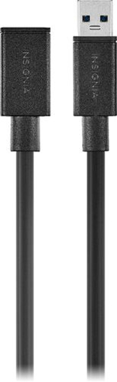 Insignia™ - 6' USB Type A-to-USB Type A Cable - Black